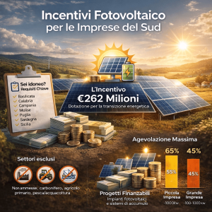 Fotovoltaico imprese Sud