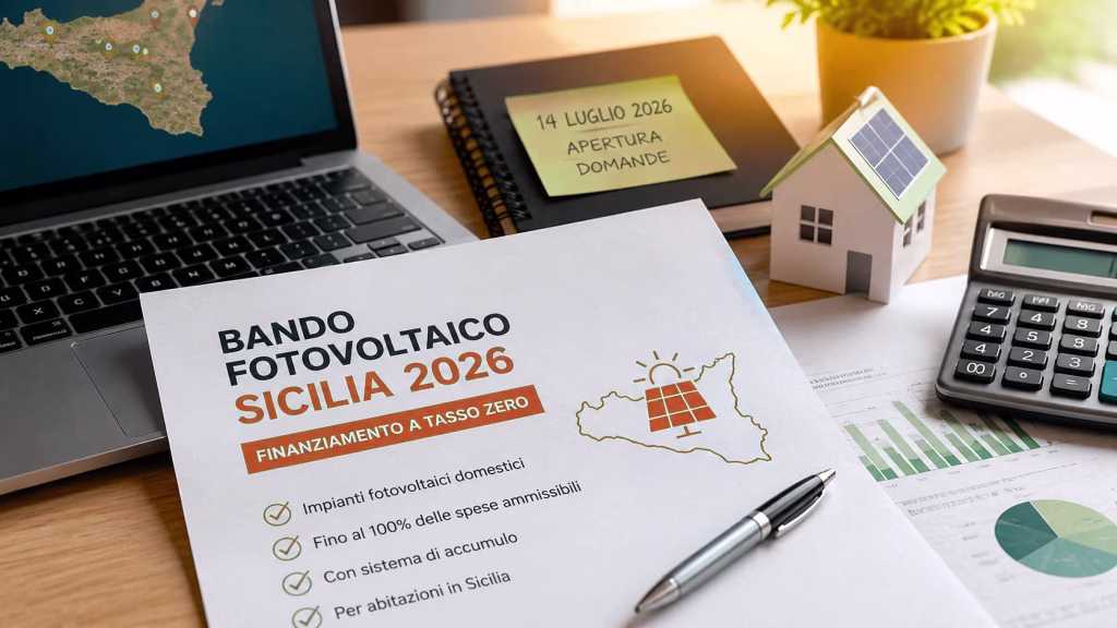 bando fotovoltaico sicilia 2026