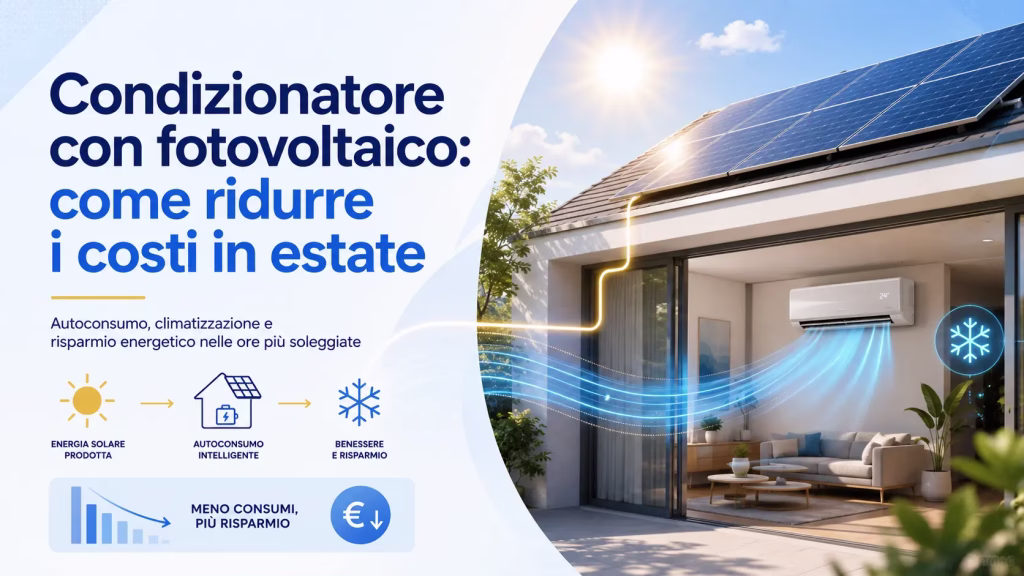 fotovoltaico e condizionatori