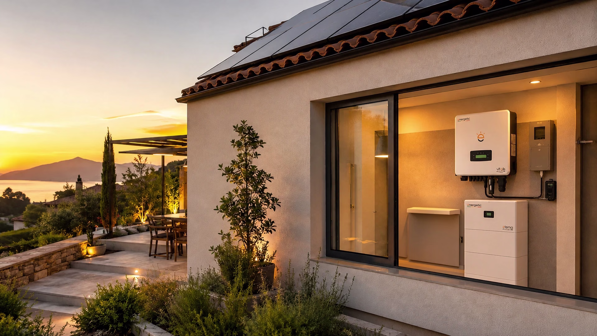 impianto fotovoltaico completo