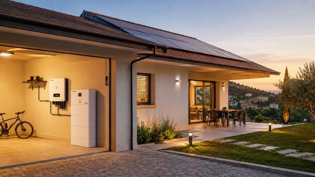 impianto fotovoltaico con accumulo